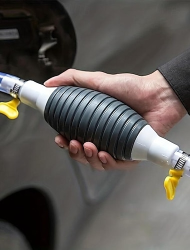  manuel brændstofpumpe højflow bil motorcykel hånd sifon vand akvarium olie benzin benzin diesel væskeoverførsel værktøj universal