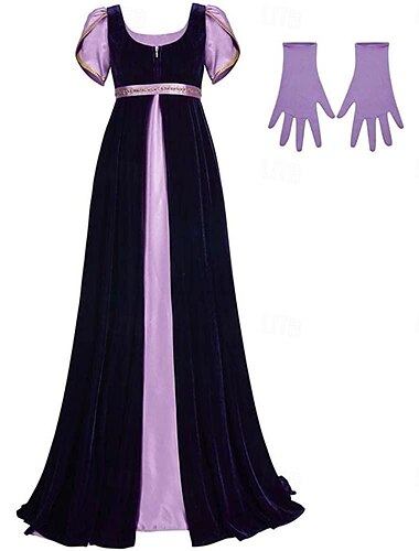  Retro vintage Middeleeuws Renaissance Chemise OverDress Ren Faire Viking Kleurenblok Dames Koninklijk Carnaval Maskerade Dagelijks gebruik Volwassenen Kleding Handschoenen Ceintuur
