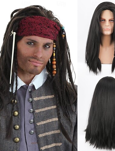  Piraten Pruik voor Volwassenen Cosplay Feest Pruiken Halloween Pruiken