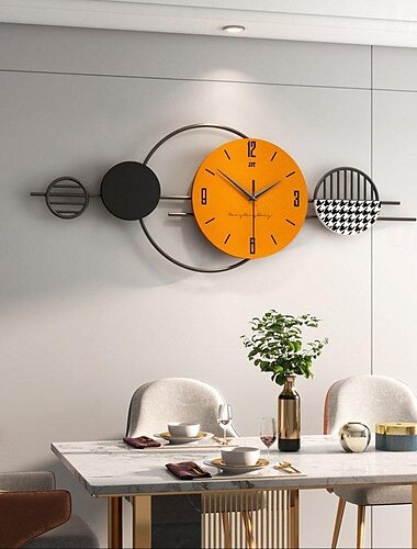  orologi luce lusso moderno e minimalista orologi casa ristorante decorazioni murali murale creativo soggiorno orologi da parete 80 * 29 cm 100 * 40 cm