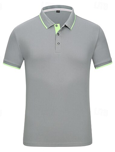  Herren Golfhemd Golfpolo Casual Sport Kargen Kurzarm Basic Modern Glatt Taste Frühling Sommer Regular Fit Schwarz Weiß Gelb Hellgrün Rosa Rot Golfhemd