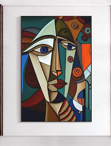  Dipinto a olio dipinto a mano Pablo Picasso famoso dipinto su tela arrotolata famosa ragazza tela senza cornice decorazione della parete di casa