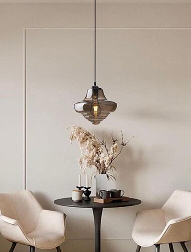  LED-Pendelleuchte, Laternen-Design, moderner großer Metall-Glas-Kronleuchter, Retro-Stil, geeignet für Kronleuchter-Küche, Bartheke, Geschäfte/Cafés, Esszimmer, warmweiß 110–120 V, 220–240 V