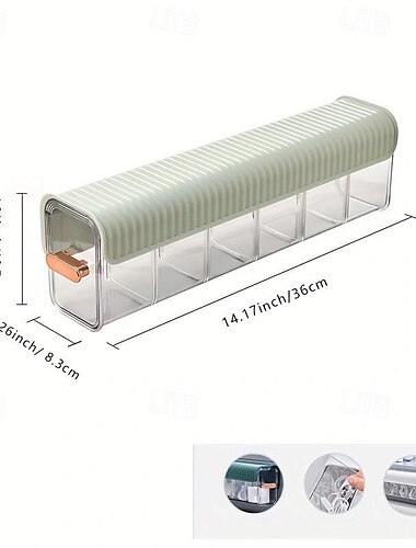  Wand-Organizer-Box, schlankes, leichtes Design für Kosmetika und Kabel & Desktop-Elemente