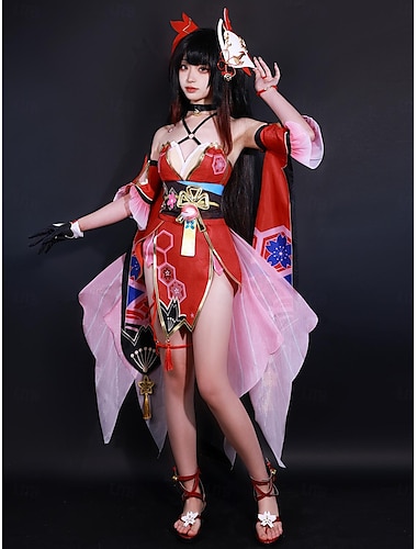  Inspiré par Honkai : Rail stellaire Cosplay Manga Costumes de Cosplay Japonais Carnaval Costumes de Cosplay Costume Pour Femme