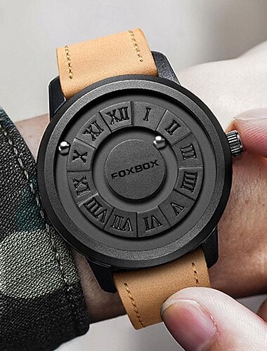  Montre à Quartz LIGE pour Femmes Hommes Enfants Montre Minimaliste Étanche en Acier Inoxydable Cuir