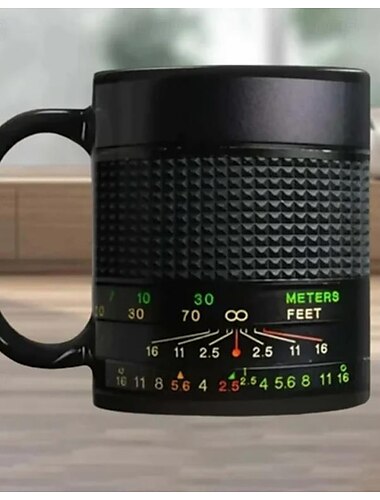  Kameraobjektiv-Tassen, lustige Kamera-Tasse, Fotograf fe14-Tassen, Fotografie-Tasse, Fotografengeschenke für Männer, Geburtstagsgeschenke, Geschenke für Freund