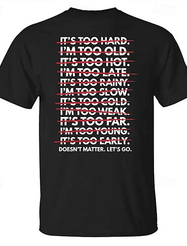  Herren Buchstabe T Shirt T-Shirt Baumwolle Kurzarm Grafik Hemd Schwarz Weiß Bequemes T-Shirt Urlaub Straße Modedesigner-Kleidung