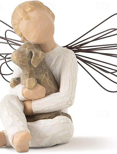  Engel der Freundschaft, Gedenkgeschenke für Hunde, Sympathiegeschenk für Haustiere, Geschenke für den Verlust des Hundes, Geschenke für verstorbene Hunde, Engelsfiguren, Erinnerungsgeschenk für Hunde,