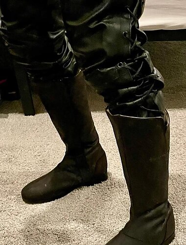  retro vintage középkori reneszánsz cipő kalóz lovag ritter férfi uniszex halloween rendezvény / party maskarás cipőhuzat díszes középkori csizma