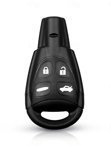  スターファイア dandkey カースタイリングケーススマートキーシェルサーブ 93 95 9-3 9-5 ボタンキーレスエントリー 4 ボタンリモートキーシェルケース