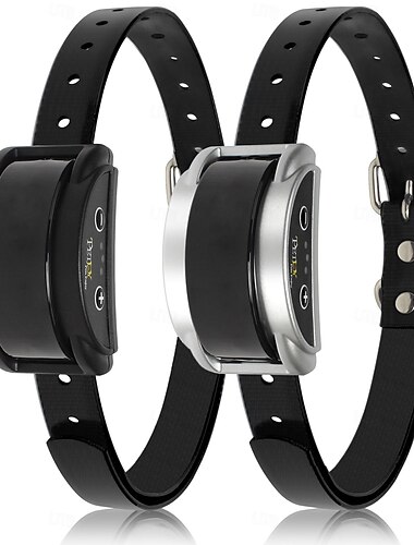  Hundetraining Schockhalsband Verstellbar Hund Elektrisch Hunde Katzen Trainer Anti Bark Eletrisch / Elektrisch Wiederaufladbar Sicherheit Nylon Elektronik Verhaltenshilfen Für Haustiere