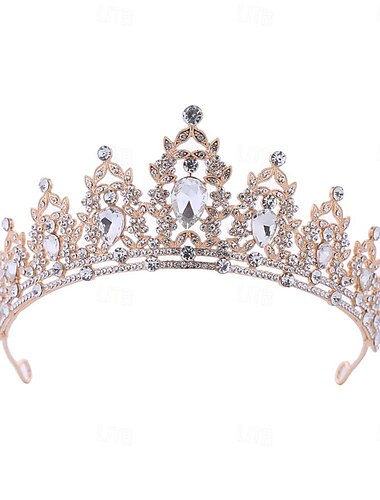  Bräute, Kronen, Kopfbedeckungen, Geburtstage, grenzüberschreitende Hochzeiten, Stirnbänder, Accessoires, Königin-Hochzeit, Legierungs-Kopfbedeckungen, Haarschmuck, Kronen usw