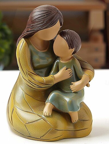  Neue kreative Muttertags-Charakterornamente für Eltern, Kinder, Familie, Nachttisch, Wohnzimmer, Dekoration, Ornamente