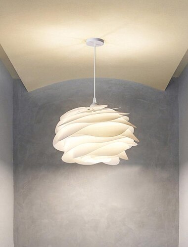  33 cm تصميم فانوس أضواء معلقة PVC نمط فني ستايل حديث كلاسيكي فني الحديث 110-120V 220-240V