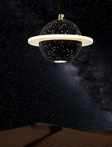  LED-Kronleuchter, Deckenleuchte, nordischer Retro-Acryl-Zement-Stern, Wohnzimmer, Esszimmer, Bar, Treppe, warmes Licht, 2 Lichter, 20 cm, 110–120 V, 220–240 V