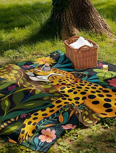  Überwurfdecke mit Patchwork-Landschaftsmuster, Flanell-Überwurfdecke, warme Geschenke für alle Jahreszeiten, große Decke