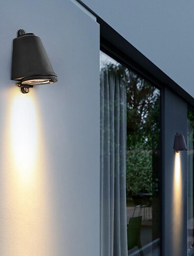  hoefijzervormige industriële buitenwandlamp zwart koper natuurlijk zilver warm licht neutraal licht waterdichte wandlamp ip65 geschikt voor buitenmuren tuinen veranda gangen ac85-265v