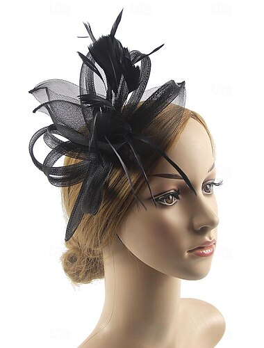  Élégant Derby accessoire Fascinateur Dame Déguisement Femmes Carnaval Soirée Derby Fête de mariage Adulte fascinateur Printemps & Été