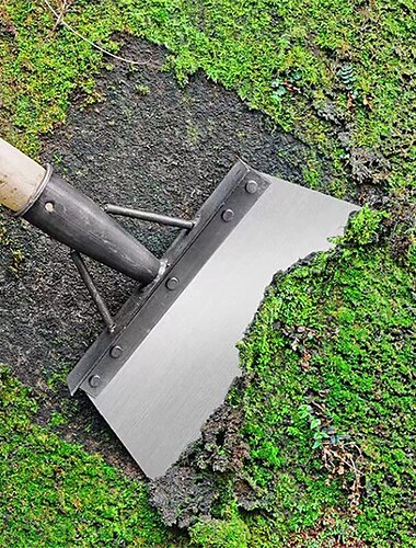  Pala de limpieza multifuncional - 2024 nuevas palas de jardín para plantar - Pala de limpieza de jardín multifuncional Pala plana - Palas para jardinería herramienta de excavación y desmalezado