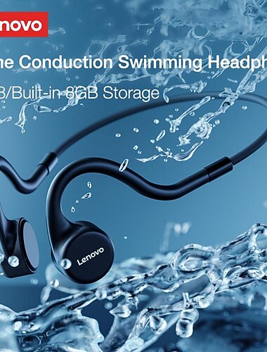  Lenovo X5 Drahtlose Ohrhörer TWS-Kopfhörer Ohrbügel Bluetooth 5.0 Ergonomisches Design Wasserdicht IPX7 Tiefer Bass für Apple Samsung Huawei Xiaomi MI Fitness Fitnesstraining Laufen Handy
