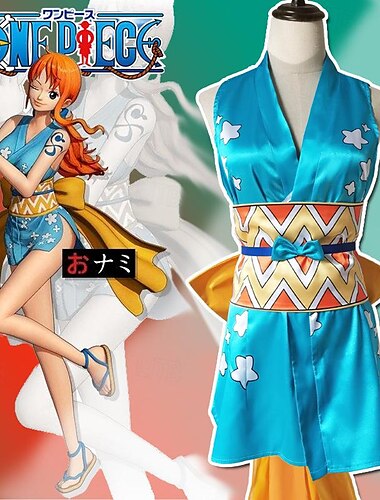  One Piece نامي أنيمي زي تأثيري ملابس الدعاوى تأثيري مهرجان حفلة تنكرية كوستيوم من أجل نسائي للبالغين