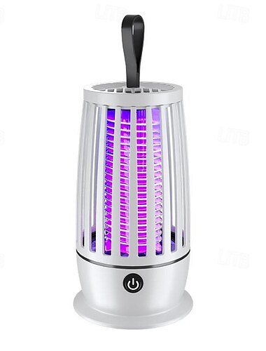  Tragbare USB-Moskito-Killerlampe – wiederaufladbarer elektrischer Insektenvernichter für Nutzung im Freien und Innenbereich geräuschloser Anti-Moskito-Fallen