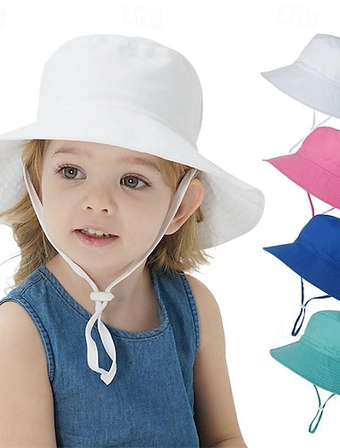  Детская пляжная шляпа с защитой от солнца, весенне-летняя широкополая дышащая уличная рыбацкая шляпа для мальчиков и девочек