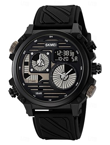  SKMEI Herren Digitaluhr Sport Modisch Lässige Uhr Armbanduhr leuchtend Stopuhr Wecker Countdown Kieselgel Beobachten