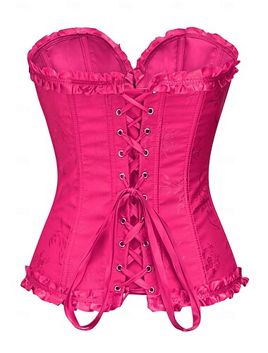  Retro Vintage Rokoko Viktorianisch Korsett Überbrustkorsett Ärmellos Jacquard Damen Halloween Karneval Abendgesellschaft Karneval von Venedig Festival Erwachsene Oberteil Ganzjahres