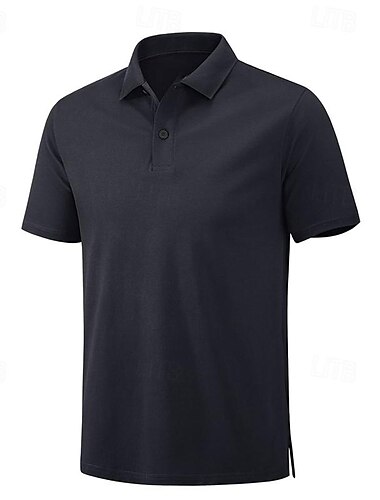  Herren Poloshirt aus Baumwolle Golfhemd Arbeit Casual Kargen Kurzarm Basic Modern Glatt Taste Frühling Sommer Regular Fit Schwarz Weiß Königliches Blau Poloshirt aus Baumwolle
