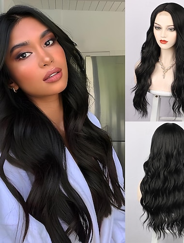 شعر مستعار أشقر أسود بني داكن وردي للنساء، شعر مستعار طويل مموج بالجزء الأوسط، شعر مستعار أسود مجعد، شعر مستعار صناعي مقاوم للحرارة، شعر مستعار طويل للاستخدام اليومي للحفلات 26 بوصة   شعر مستعار أشقر أسود بني داكن وردي للنساء، شعر مستعار طويل مموج بالجزء الأوسط، شعر مستعار أسود مجعد، شعر مستعار صناعي مقاوم للحرارة، شعر مستعار طويل للاستخدام اليومي للحفلات 26 بوصة