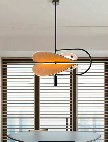  2-Light 60 cm Lucerna Desgin Stropní světla Kov Látka Malované povrchové úpravy Moderní 110-120V 220-240V