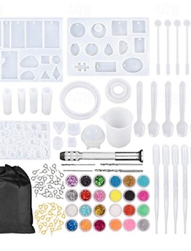  krystal kapátko forma náramek přívěsek šperky silikonová sada forem DIY kapátka forma