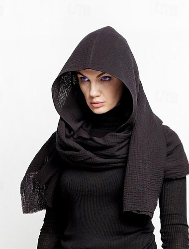  Médiéval Renaissance Cap Costume de cosplay Ren Faire Viking Homme Femmes Unisexe Viking Fantaisie Mascarade Décontracté Quotidien Foire de la Renaissance Adulte Écharpe
