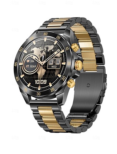 LOKMAT COMET PLUS Smartwatch 1.43 Zoll Smartwatch Fitnessuhr Bluetooth Schrittzähler Anruferinnerung AktivitätenTracker Kompatibel mit Android iOS Damen Herren Langer Standby Freisprechanlage