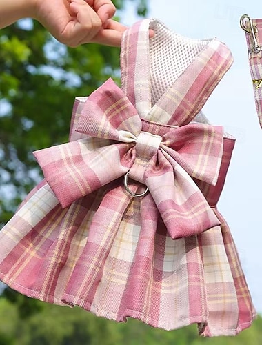  Honden Katten Jurken Hondenkostuum Klassiek Zomer Lente Ademend Zacht Comfortabel Hondenkleding