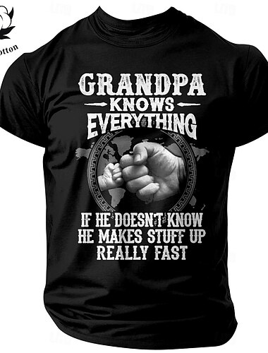  男性用 メッセージ 十字架 レタープリント Tシャツ ティートップ コットン１００％ 半袖 グラフィック シャツ ブラック アーミーグリーン ダークブルー 快適なTシャツ ストリート スポーツ・アウトドア ファッションデザイナーの衣類