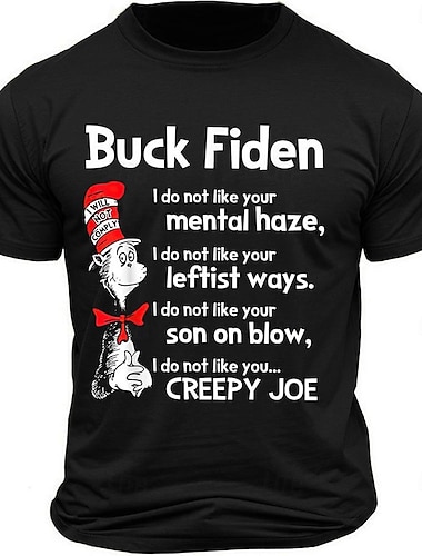  Férfi Szöveg Pisztoly Póló Tee Top Pamut Rövid ujjú Grafikus Ing Fekete Fehér Bor Kényelmes póló Szabadtéri sport Szabadság Divattervező ruházat