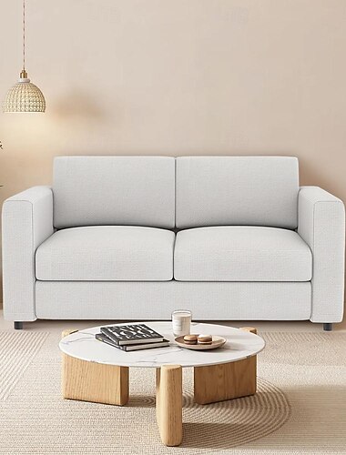  2-istuttavan sohvan kansi yhtenäisessä värissä tilkkukansi