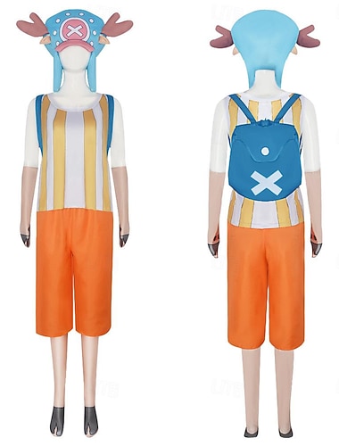  Tony Tony Chopper Anime Cosplay kostyme Cosplay-drakter Halloween Karneval Maskerade Kostume Til Dame Voksen