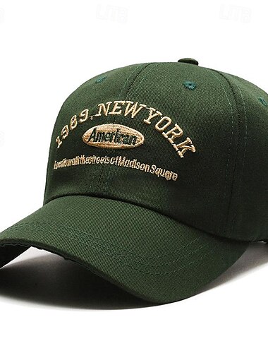  Herr Basebollkeps Solhatt Trucker Hat Svart Marinblå Polyester / bomullsblandning Broderad Mode Ledigt Gata Dagligen Bokstav Justerbara Solskyddskräm Andningsfunktion