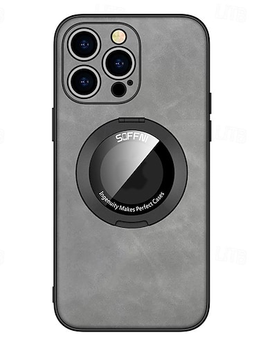  Handy Hülle Handyhüllen Für iPhone 16 15 14 Pro Max Plus 15 14 Pro Max 13 12 11 Pro Max Rückseite Mit Ständer Unterstützt kabelloses Laden Stoßfest TPU PU-Leder