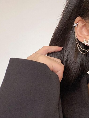  1 пара Серьги-гвоздики Серьги-слезки For Жен. День рождения Вечерние Свидание Сплав маскарадный Мода Звезда