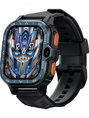  LOKMAT APPLLP 4 MAX Slimme horloge 2.02 inch(es) Smart Watch-telefoon 4G LTE 3G 4G Bluetooth Stappenteller Gespreksherinnering Activiteitentracker Compatibel met: Android iOS Uniseks GPS Handsfree