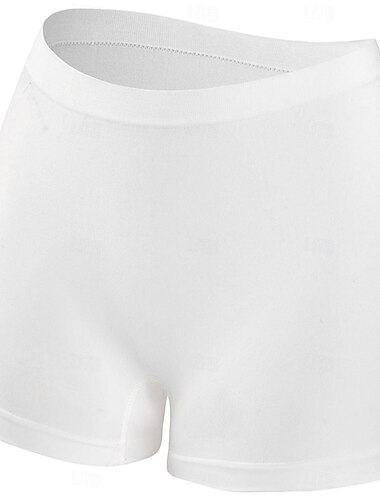  Shapewear für Damen in reiner Farbe, Sport, Basic-Fitnessstudios, atmungsaktive Shorts aus Nylon, Sommer-/Frühlings-Home-Outfits