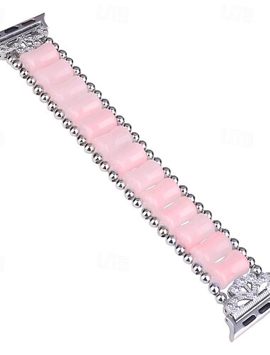  sieraden armband Compatibel met: Apple Watch-horlogebandje 38mm 40mm 41mm 42mm 44mm 45mm 49mm Sierstenen Verstelbaar Ademend Hars Vervangende horlogeband voor iwatch Ultra 2 Series 9 8 7 SE 6 5 4 3 2