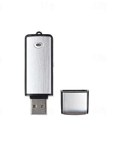  digitaler Sprachrekorder USB und Memory Stick 2 Werkzeuge in 1 Audiorecorder mit leisem Mini-Diktiergerät, ideal für Vortragsbesprechungen, Interviews mit Windows- und Apple-kompatiblen Studenten