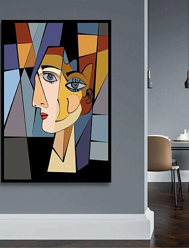  pictura în ulei de artă stradală pictată manual artă pânză texturată pictură de artă modernă pictură de doamnă realizată manual opera de artă modernă pentru decorul peretelui sufrageriei