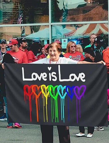 Juni Pride Monat Pride Monat LGBTQ LGBT Regenbogenparade Marschbanner Fahne Außen Deko Feiertagsbanner Schild Frohen Stolz